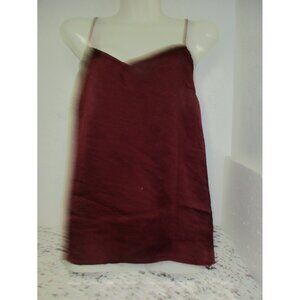 Adore Me  Women's  Style# RE-45  Satin Camisole Wine Size Large New !!!